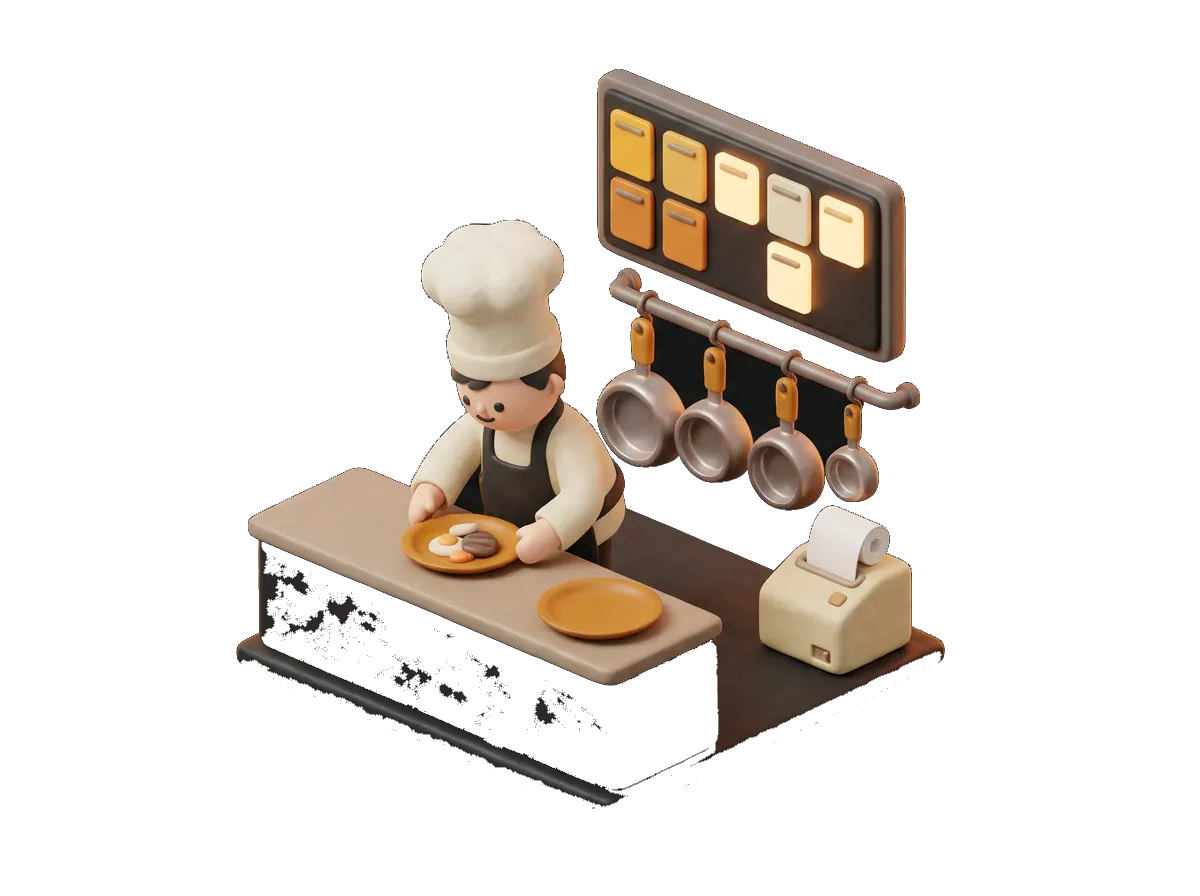 Pantalla de cocina