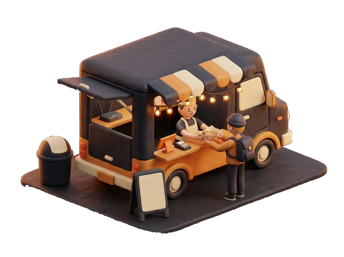 Ilustración: Food trucks